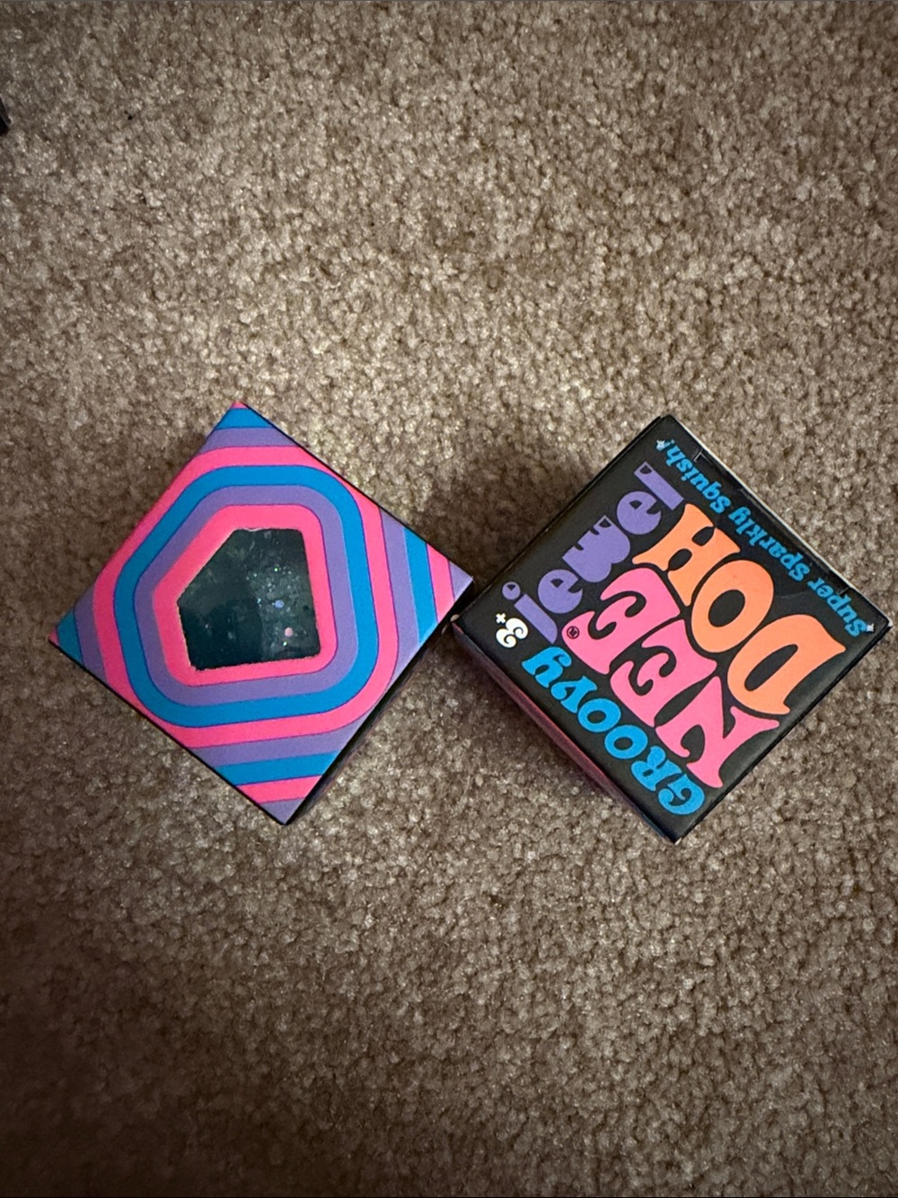 2 Needoh Jewel mini size- Pink & Blue